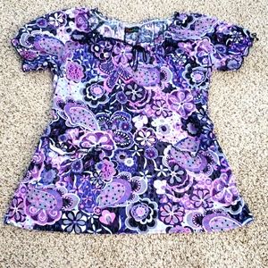 Womens scrub top